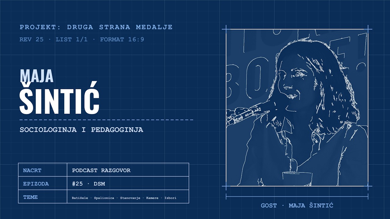 DSM #25: Maja Šintić o Batiželama, spalionici smeća, kamerama ususret izborima!