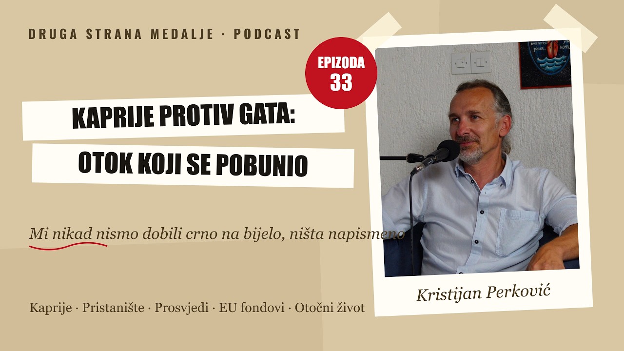 DSM #33: Kristijan Perković, tajnik udruge Periska s Kaprija za bolji život na otoku