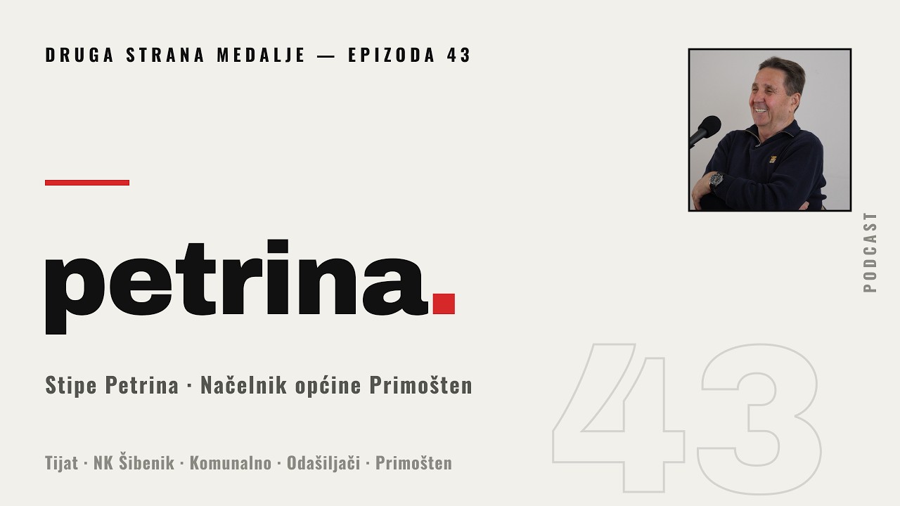 DSM #43: Stipe Petrina: Tijat, NK Šibenik, vodovod, sudovi i budućnost Primoštena